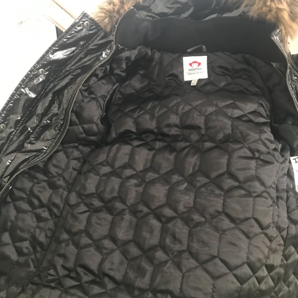 Girls long down coat - Picture 3 of 4